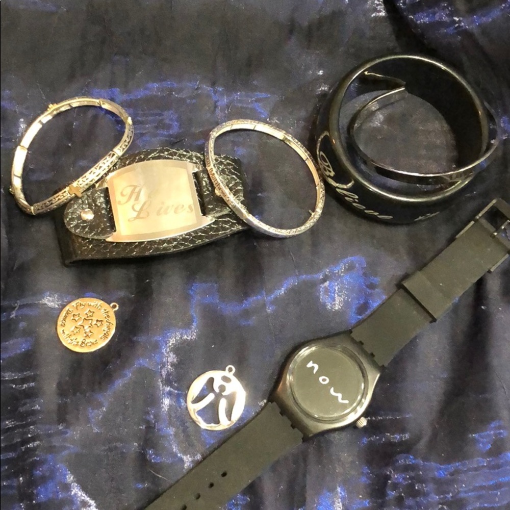Group of Faith-Based Bracelets